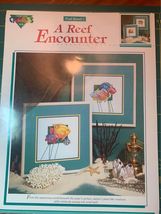 A Reef Encounter Cross Stich Design Book - $6.00