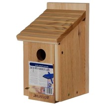 Cedar Wood Birdhouse - Ideal for Eastern Western and Mountain Bluebirds - $108.49