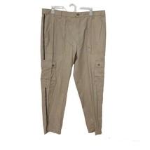 Vintage Paco Jeans Mens 44x34 Khaki RipStop Cargo Pants Tan Sport/ Gaming - £52.49 GBP