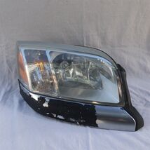 06-09 Mitsubishi Raider Headlight Head Light Lamp Passenger Right RH -POLISHED image 2