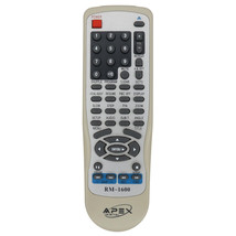 Apex RM-1600 Factory Original DVD Player Remote For Apex AD-1600, AD-1600RM - $17.59