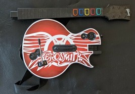 Aerosmith Gibson Les Paul Guitar Hero Controller 95337 805 PS3 Cinghia No Dongle - £66.01 GBP