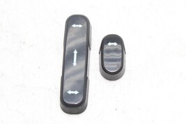 05-08 ACURA RL SEAT ADJUSTMENT SWITCH KNOBS BLACK SET OF 2 E6339 image 8