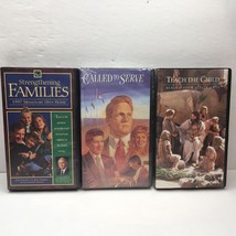 LDS VHS Tapes Lot 3 Strengthen Family Called To Serve Teach The Child Missionary - £23.59 GBP
