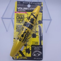 Maybelline Volum&#39;Express Colossal Chaotic Lash Mascara 218 BLACKEST BLAC... - $207.11 MXN