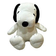 Snoopy Peanuts Plush White Beagle Dog Kohl&#39;s Cares Stuffed Animal 13 Inch 2019 - £7.58 GBP