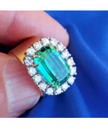 EARTH MINED Sea foam Blue Green PARAIBA Tourmaline DIAMOND Designer Deco... - $151,805.25
