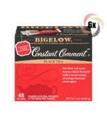 6x Boxes Bigelow Constant Comment Black Tea | 40 Tea Bags Per Box | 2.37oz - €33,06 EUR