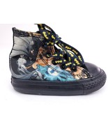 Converse Chuck Taylor All Star Hi-Top Toddler Sneaker Size 4 Batman Theme - £19.56 GBP