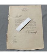 Antique Letter Beaumont Texas 1935 J. R. McDougald  Political TX - €25,66 EUR