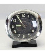 VTG 1960s Alarm Clock Baby Ben Westclox Black Body Glow in Dark Dial PAR... - $17.87 CAD