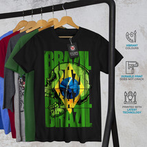 Brazil Flag Shirt Country Soccer Men T-shirt - £10.44 GBP