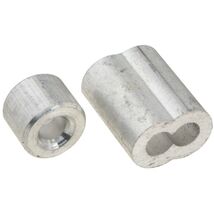 National Hardware Aluminum Ferrule and Stop 520 lb. cap. - $6.95