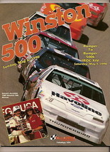 1990 Talladega Winston 500 Program Earnhardt Win - £26.74 GBP