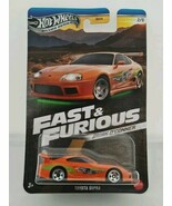 Hot Wheels 2024 Fast &amp; Furious Brian O’Conner TOYOTA Supra Free Protector - $295.66 MXN