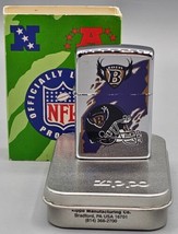 VINTAGE 1997 Baltimore RAVENS Chrome Zippo Lighter #463 - NEW in PACKAGE  - $46.74