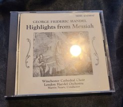 George Frideric Handel - Highlights from Messiah CD 1989 MHS 416989F b8 - £5.41 GBP