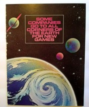 Gyruss Arcade FLYER 1983 Original Game Sci-Fi Space Age Retro Vintage Promo - $24.70