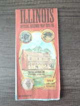 State of Illinois Official Highway Road Map 1995-96 - £11.76 GBP