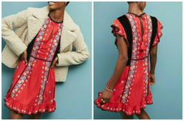 Anthropologie Desiree Floral Dress by Love Sam $295 Sz S  - NWT - £85.32 GBP