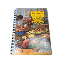 1968 Beta Sigma Phi Int&#39;l Cookbook MEATS - 2000 Recipes Charts Tips Safety Soups - £5.79 GBP