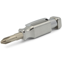 Pocket Screwdriver with Magnet and Clip Phillips and Flat Head - Stainle... - $16.82