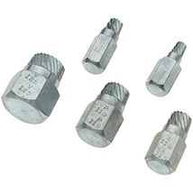 Superior Tool 05250 Bolt Extractor Kit, 5-Piece - $38.32