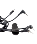 2 Male 3.5mm Jack to 2 male DC Power Connector Cable - $16.46 CAD