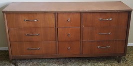 Fabulous Mid Century Modern Wooden Dresser - Vgc - Great Design - Stylish Piece - £316.53 GBP