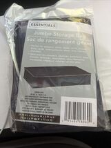 Closet Essentials Assorted Zippered Under bed Storage Bags Blue Jumbo - $6.68