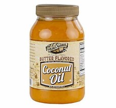 Golden Barrel Butter Flavored Coconut Oil, For Better Tasting Popcorn 32... - $23.71+