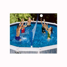 Swimline 9187SL Above Ground Jammin Cross Pool Volleyball Game - $65.30