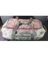 USAF U.S. AIR FORCE XL NYLON DUFFLE BAG TRAVEL AIRMAN TIGER STRIPE WATER... - $95.03