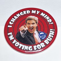 Vintage 2004 I Changed My Mind John Kerry 2.25 Inch Campaign Button Pinback - $10.88