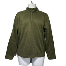 Walter Hagen 11 Majors 1/4 Zip Green Pullover Sweater Mens Size S - £23.73 GBP