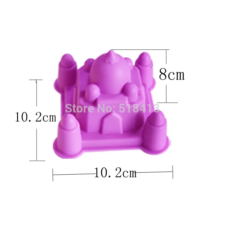Beaches Plastic Child Educational Toys Fantasy Castle Mold Abs Material Space - £13.50 GBP