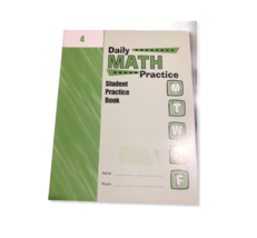 Daily Math Problems Grade 4 Student Practice Book Homeschool Math - $9.60