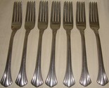 Reed &amp; Barton Glossy 18/8 Stainless FLATWARE REPLACEMENT 7 Forks 7.5&quot; - $39.59