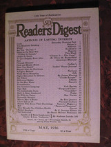 RARE Readers Digest May 1936 Ernest Hemingway Rose Wilder Lane  - £12.91 GBP