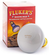 Flukers Basking Bulb Incandescent Reptile Light 100 watt Flukers Basking... - £14.23 GBP