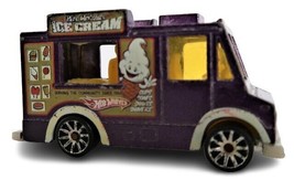 Vtg Hot Wheels 1983 Ice Cream Toy Food Truck Mr Mike McCones Ice Cream Paint Job - £7.98 GBP