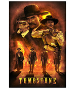 Tombstone Kurt Russell Val Kilmer Movie Mondo Giclee Poster Print 16x24 ... - £52.59 GBP