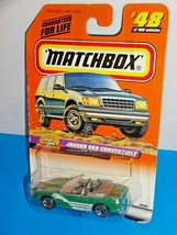 Matchbox 1999 Drop Tops Series #48 Jaguar XK8 Convertible Green - £4.74 GBP