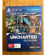 Uncharted: The Nathan Drake Collection (PlayStation 4, 2018) Excellent Condition - $10.50