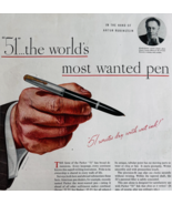 1947 Parker 51 Pen Advertisement Vintage Writing Artur Rubinstein DWWW3 - €25,92 EUR