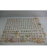 Vintage Postage Stamp Lot USA 234 Stamps 20 Cents Cent Used Cancelled - $10.62