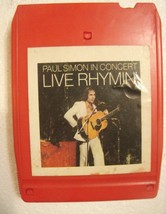 8 Track-Paul Simon-Live Rhymin-Refurbished &amp; TESTED!! - £14.94 GBP