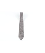 Vintage 40s 50s Rockabilly Distressed Silk Polka Dot 5 Fold Neck Tie Wed... - $19.75