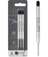 PARKER QUINKflow Ballpoint Pen Ink Refills, Medium Tip, Black, 3 Count - $19.79