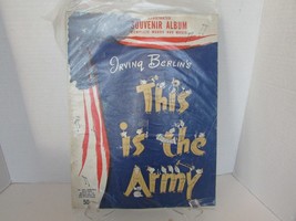 This Is The Army Irving Berlin Souvenir Album 1942/1943 Softcover Sheet Music Bk - £11.82 GBP
